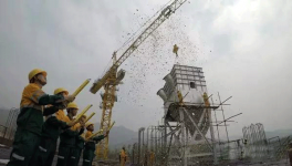 紅獅集團第2個“一帶一路”項目開始設備安裝