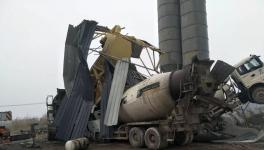 悲劇！余姚百噸水泥罐體坍塌，現(xiàn)場面目全非，一人被埋……