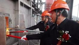 這家企業(yè)日產4500噸熟料生產線點火啟動