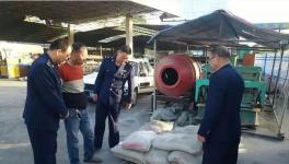 工商局查獲假冒“祁連山”牌水泥130余噸 查封非法水泥灌裝點5處