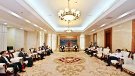 高登榜會(huì)見臺(tái)灣水泥張安平董事長(zhǎng)