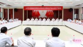 一條4500噸水泥熟料生產(chǎn)線點(diǎn)火試生產(chǎn) 　　