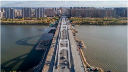 長(zhǎng)青跨渾河橋首次采用了ECO改性聚氨酯混凝土橋面施工技術(shù)
