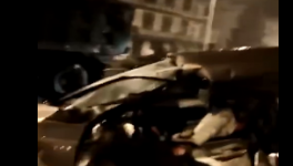 上饒一轎車(chē)與水泥罐車(chē)發(fā)生剮蹭 造成兩人當(dāng)場(chǎng)死亡