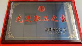 荻港海螺工會(huì)榮獲蕪湖市“先進(jìn)職工之家”榮譽(yù)稱(chēng)號(hào)