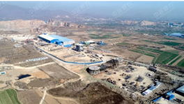 年產(chǎn)1000萬(wàn)噸的多位一體水泥、混凝土、砂石項(xiàng)目建設(shè)神速！