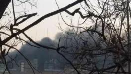 水泥廠突發(fā)火情 出動(dòng)兩輛消防車