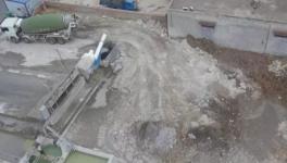 曝光！這家規(guī)模大生意好的商砼站 污水排進了莊稼地