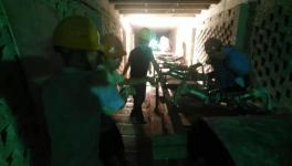 連夜搶修！萬(wàn)年青萬(wàn)年水泥廠原料車間窯尾接頭運(yùn)行中斷開！