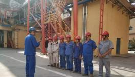 費(fèi)縣水泥熟料回轉(zhuǎn)窯燙傷事故緊急處置！原來是應(yīng)急演練！