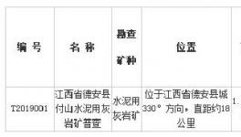萬年青水泥57761萬元競得一水泥用灰?guī)r礦普查探礦權(quán)！