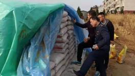 山東市場再現(xiàn)假水泥！現(xiàn)場查扣假冒“盾石”十余噸！