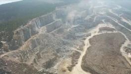 無視環(huán)保政策！這家水泥廠采石場污染嚴重！