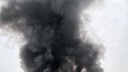 廠(chǎng)房著火了！華新水泥子公司啟動(dòng)應(yīng)急預(yù)案，迅速控制火情！