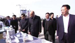 劉國(guó)中書記率陜西省重點(diǎn)項(xiàng)目觀摩團(tuán)視察銅川惠塬綠色建材產(chǎn)業(yè)園