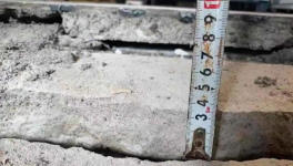 多家店鋪地面下沉、有人受傷！或與工地基坑施工有關(guān)！