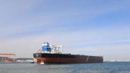 32.5萬噸礦砂船11號船出海試航！