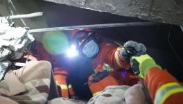 突發(fā)！一在建廠房發(fā)生垮塌，導(dǎo)致5人被困，其中3人死亡！