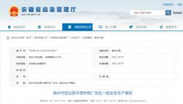 6人死亡！龍凈環(huán)保安徽工廠(chǎng)閃爆！