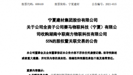 寧夏建材收購南方水泥下屬企業(yè)55%股權(quán)！