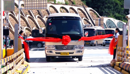 葛洲壩參建的延黃高速正式通車了！