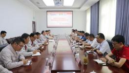 保定、洛陽(yáng)、新安中聯(lián)集體討論煙氣脫硝治理！