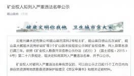這兩家水泥企業(yè)將被列入嚴(yán)重違法名單！
