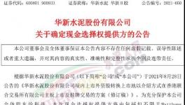大事！海螺“出手”華新！