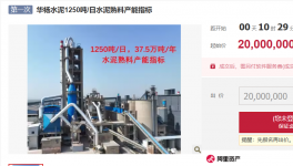 跌價了？又一熟料產(chǎn)能指標(biāo)掛牌出讓！
